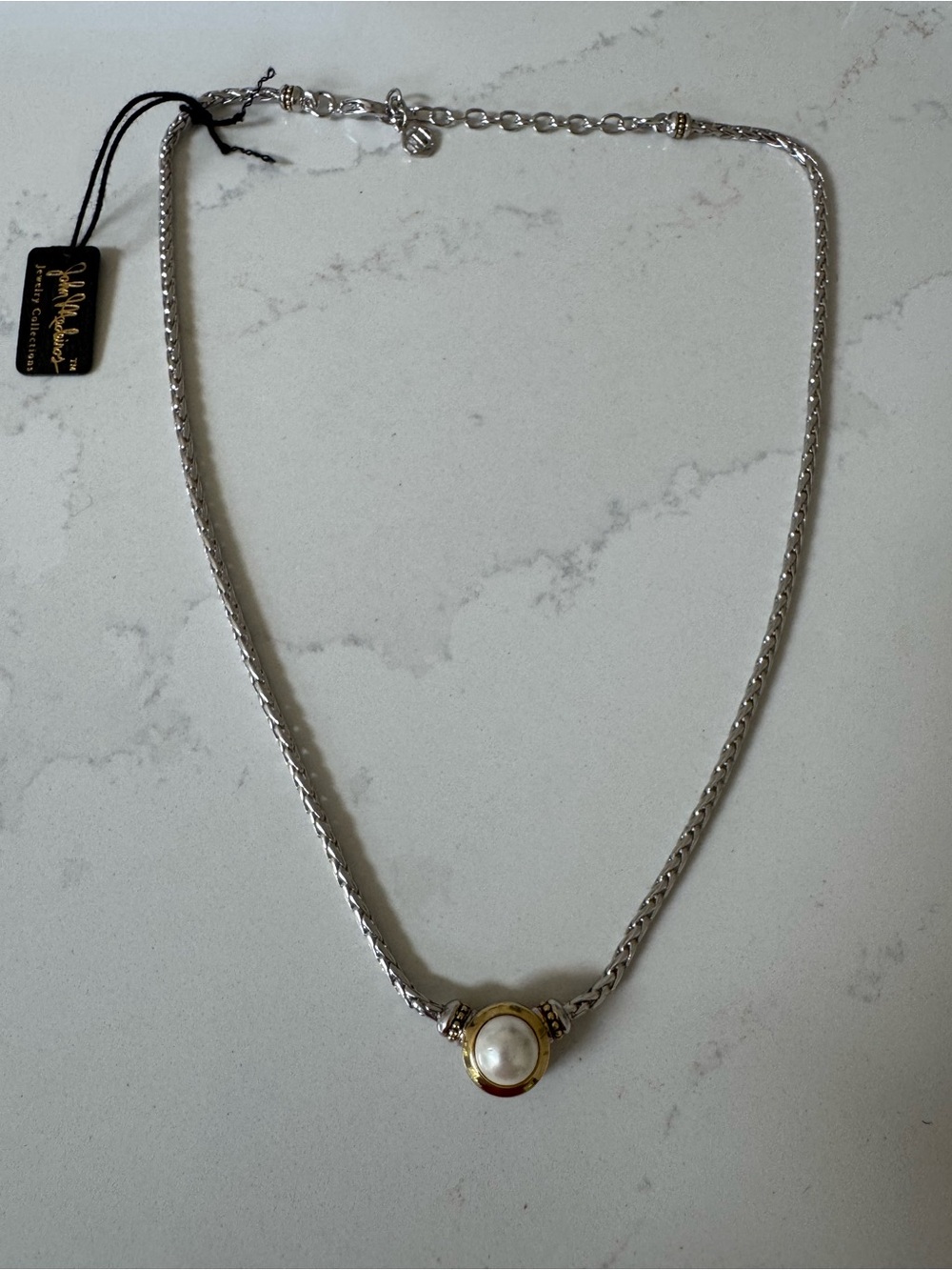 John Medeiros - Perola Collection - White Pearl Necklace - Picture 3 of 5